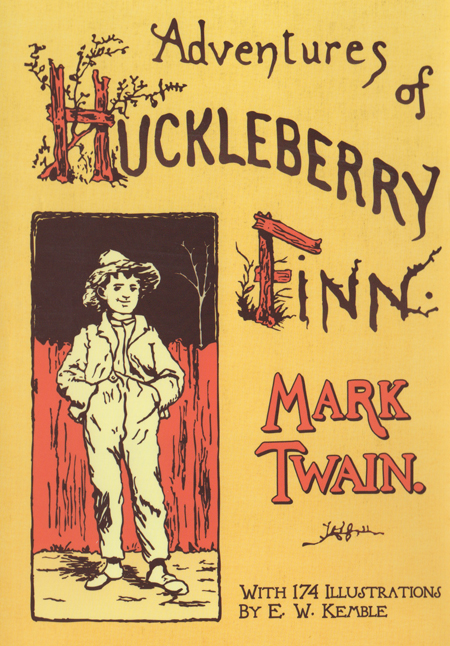 Cover for The Adventures of Huckleberry Finn